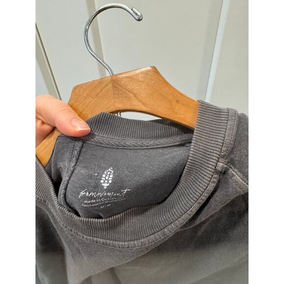 Free People Movement Icon T-Shirt M grey - Picture 4 of 4